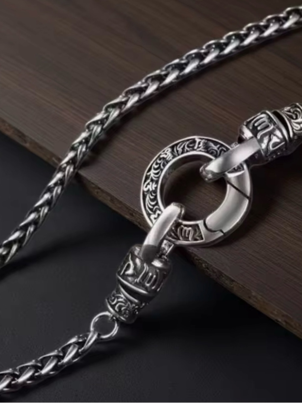 New Silver Rope Chain, Stamped - Picture 6 of 11